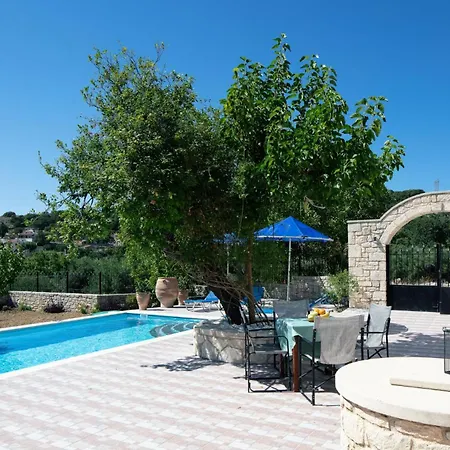 Silver Gem With Private Pool Villa Gerani Chanion